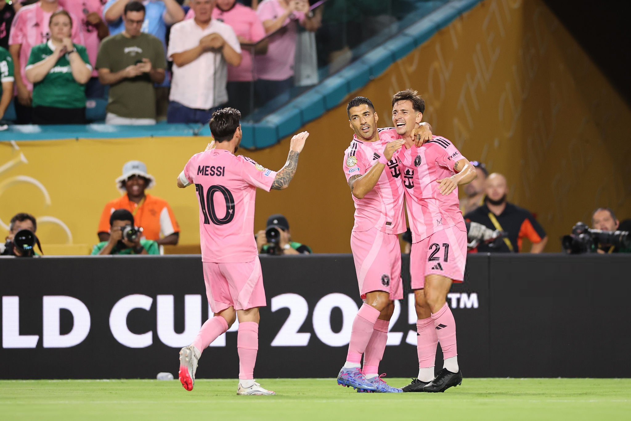 "تعادل إنتر ميامي وبالميراس 2-2 في مجموعة الأهلي بكأس العالم للأندية"