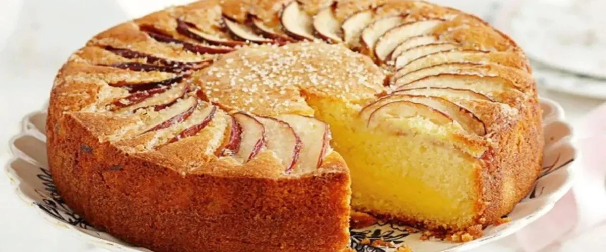 طريقة عمل كيك التفاح بالقرفة خطوة بخطوة