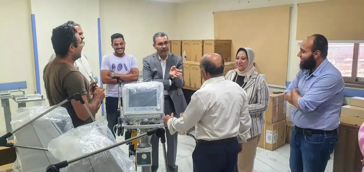 "التجهيزات المتطورة داخل وحدة العناية المركزة"