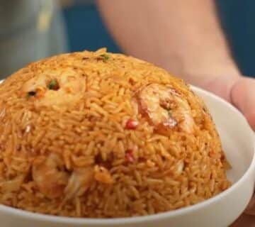 أرز صيادية بالجمبري زي المطاعم خطوة بخطوة والطعم خرافي