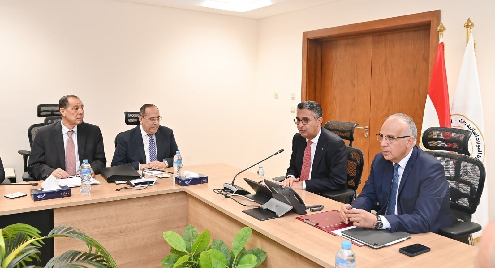 "التعاون بين الري والتموين"