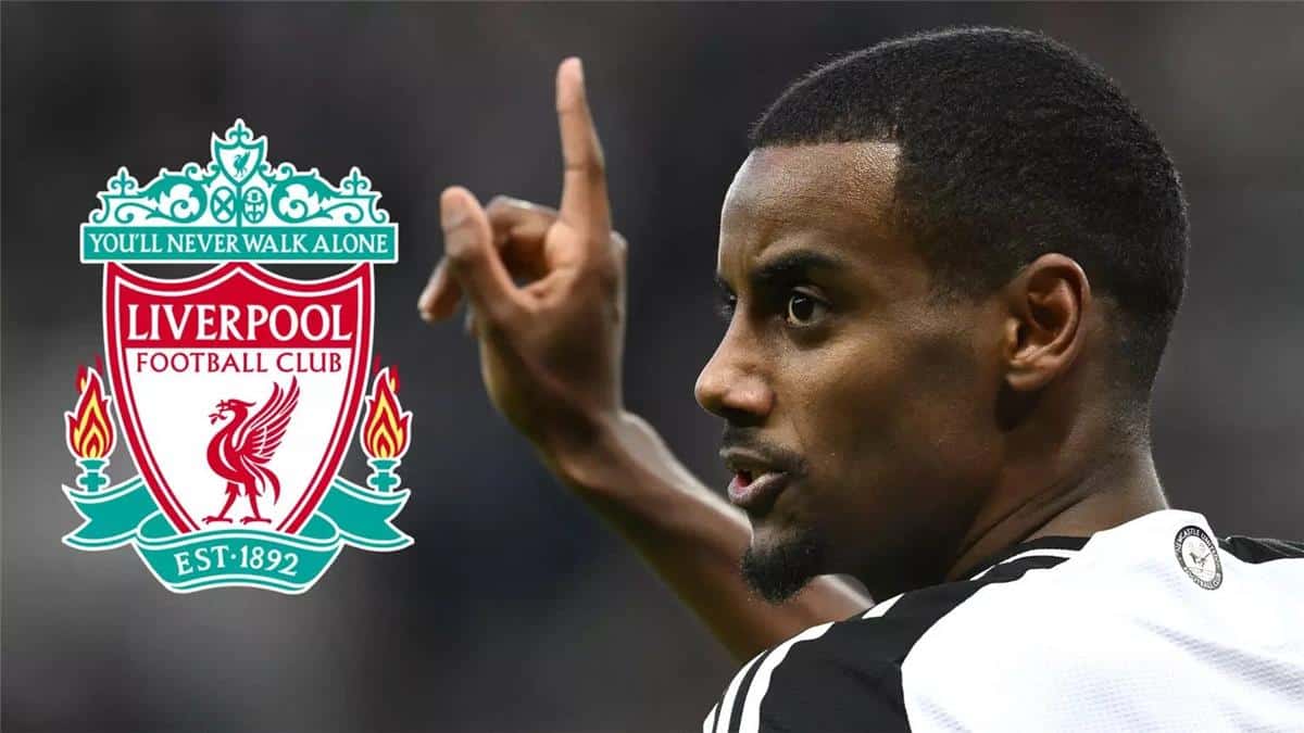 "ليفربول يواصل مفاوضاته لضم ألكسندر إيزاك من نيوكاسل"
