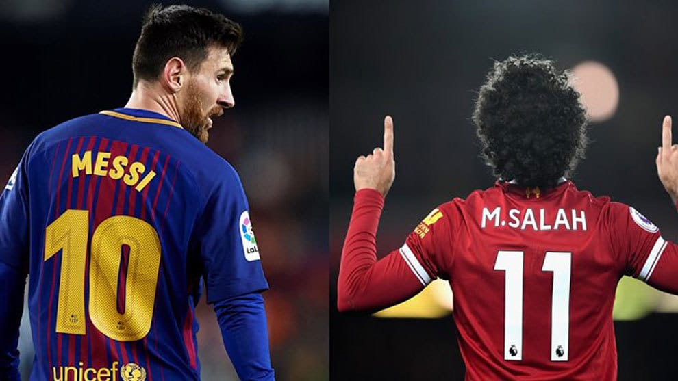 "محمد صلاح في التشكيل المثالي لأصحاب القدم اليسرى"