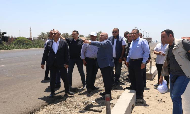 "جولة ميدانية لكامل الوزير على الطريق الدائري الإقليمي"