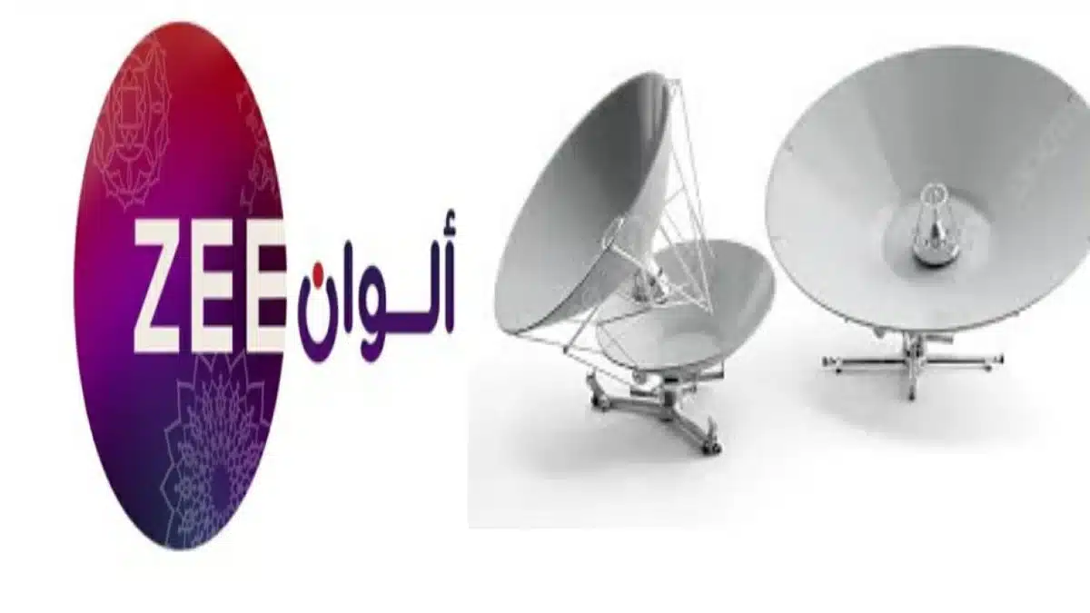 "شعار قناة زي ألوان الجديد على خلفية هندية ملونة"
